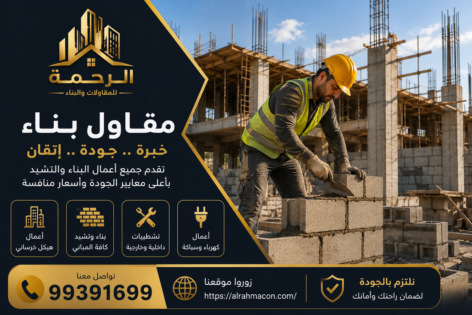 مقاول بناء