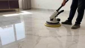 عملية تلميع رخام دورية احترافية